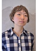 30代40代/5分セット・ショートボブパーマ・ラベンダーベージュ