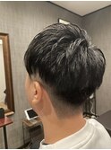 アップバングショートスタイル