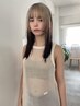 【ハイトーンカラー】ケアブリーチ+カラー＋トリートメント￥20600→￥16300
