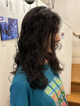 アライフ ウェーブパーマ メンズ縮毛・ブリーチ無しカラー・縮毛矯正