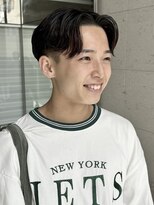 デューヘアー(due hair)&nbsp;MEN'S HAIR  刈り上げマッシュ　ニュアンスパーマ　メンズヘア