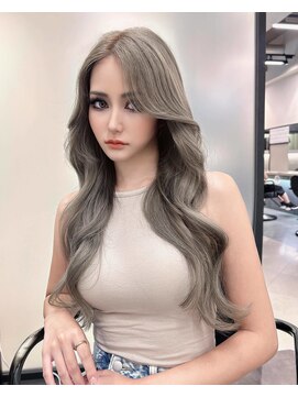 リリー(Lilley) 【lilley 稲永麻衣】ロングヘア+エクステ+顔まわり+韓国ヘア