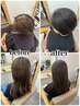 《ハイライトメンテナンスに◎》リタッチ×グロスカラー