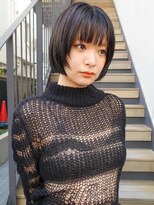 イメチェン前髪小顔ボブ_銀座
