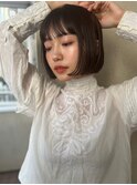 ワンレングスボブ