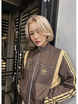 リッチ(RITZY) 【RITZY】bob layer × White beige