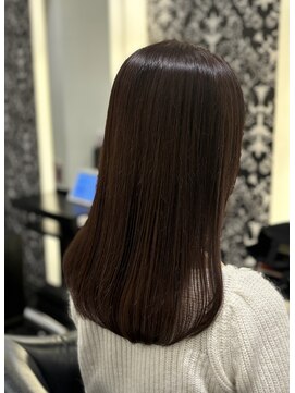 エアー 銀座タワー(AIR) 髪質改善カラー　ツヤミディアム