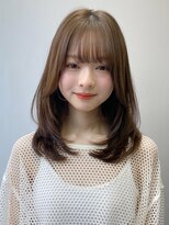 エトラ 渋谷店(etora) 小顔 美髪 レイヤーカット イメチェン ワイドバング"