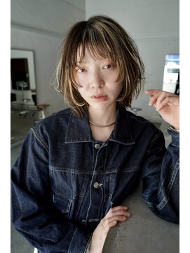 アペロ 柏(Apero) ミディアムウルフ☆ハイライト