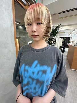 リアン(Lien) ショートレイヤー/個性的/デザインカラー