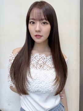 ミンクス 銀座店(MINX) ★暗めカラーグランマッシュデザインカラーフェイスフレーミング