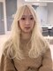 アンドソー 池袋(&so.)の写真/透明感のあるハイトーンも、巻き髪やストレートも上品なツヤでまとまる大人ミディアム・ロングヘア♪