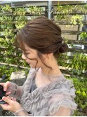 お呼ばれヘアセット