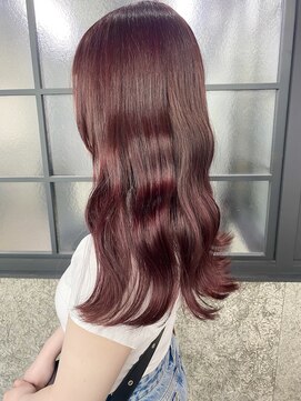 レーベン(LEBEN) ◎ブリーチなしで作るレッドバイオレットカラー◎