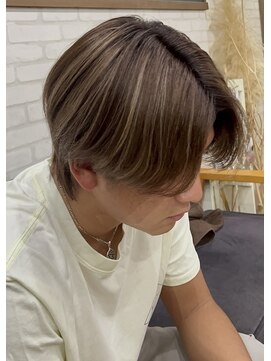 メンズハイライト/メンズカット/メンズブリーチカラー