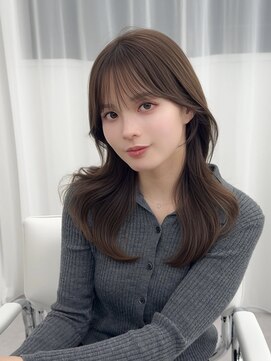 アマトウキョウスマートサロン(AMA TOKYO×Smart Salon) くびれレイヤー/顔まわりカット/レイヤーカット/小顔ヘア