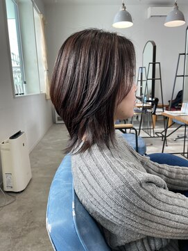 カットアンドトータルビューティ ヴァンキャトル(Cut&Total Beauty VINGT QUATRE) 大人かわいいレイヤーウルフ◎