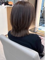 エレノア 渋谷公園通り店(Eleanor)&nbsp;【中澤】レイヤー　ミディアムヘア