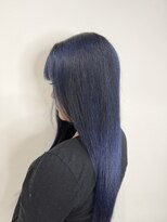 ヘアーデザイン ジェルム(Hair Design germe)&nbsp;ネイビーブルー  MAYUKO