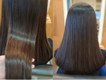 インライフヘアサロン(INLIFE HAIR SALON)の写真/柔らかさ、手触り、お客様のご希望に合わせてご提案します◎オーダーメイドのヘアケアで、より美しい髪に。