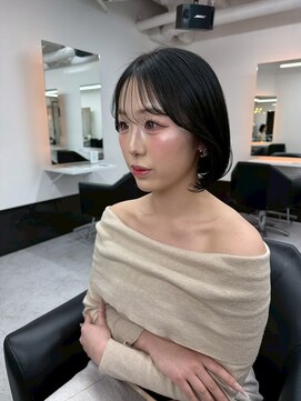 アリープアウル(ALEAP owl) ショートレイヤー/黒髪