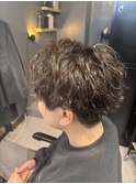 無造作パーマ