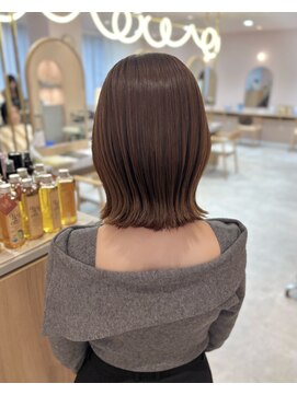 メルク ユニ(merc.uni) 大人ガーリー明るめ透明感ベージュカラー1.15