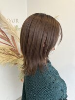 アンジュール&nbsp;ベージュカラー　レイヤー