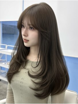 アイシー 表参道(ICY) ブリーチなし透明感ラテグレージュ/グレージュブラウン