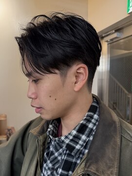 ガーデンタチカワネクスト(garden tachikawa next) 大人男子毛流れセンターパートナチュラルヘア似合わせ20代30代