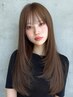 【ご新規様限定】似合わせカット+透明感カラー+超音波Aujua4stepTR¥10400