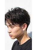 越谷/シャドウパーマ×ツイストスパイラル/フェザー/ニュアンス