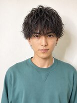 リンクス(Links) ソフトツイストパーマ刈り上げマッシュショートレイヤー