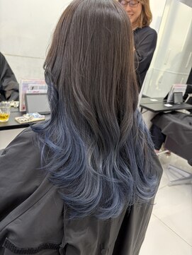 アライブ ハラジュク(ALIVE harajuku) ブリーチインナーバレイヤージュグラデーションカラー夕貴