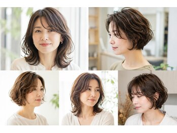 ルナブーケ(luna-bouquet)の写真/大人女性の髪質・骨格に合わせた、自然で扱いやすい似合わせパーマ