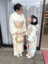 ito.&nbsp;【七五三】ヘアセット＋着付け