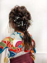 ネオリーブ クーロ(Neolive curro) ふんわりダウンアレンジ♪