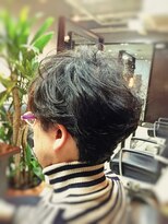 キャン 温品店(CAN)&nbsp;【CAN】メンズ☆ミディアムパーマスタイル