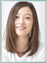 ノアエクレ 銀座(noah ecle)&nbsp;【noahecle銀座 仲村】グレージュ似合わせナチュサラストレート