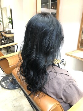 エイト オキナワ 沖縄新都心店(EIGHT okinawa) 【EIGHT沖縄】お客様スタイル_ブルーブラック