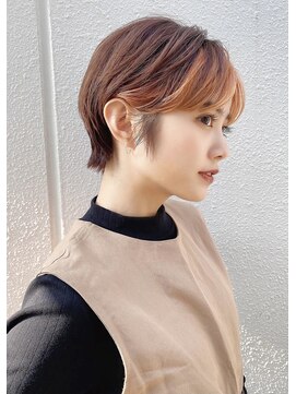 ミンナノポリシー(MIN NANO//POLICY) 【SORA/学芸大学】360°可愛いセンターパートショートボブ