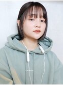 ワンカールボブ_イヤリングカラーくびれミディ_8347