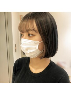 ニィー バイ ディコ(nii by Dico) ミニボブ×フェイスラインインナーカラー