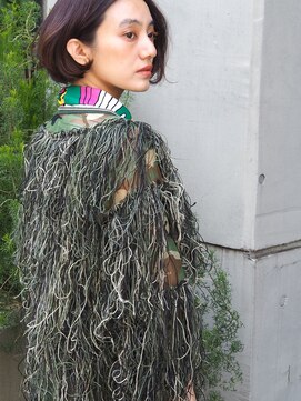 リブロ 三軒茶屋(LIBRO) 個性派×ボブヘア