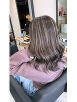 ラフ 難波店(LAFF)&nbsp;#黒髪#ボブルフ#ネビージュ#小顔#ワンレン