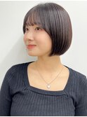 【長谷川】天使の輪輝くショートボブ