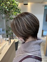 ソイア 春日井店(Soea)&nbsp;ダブルカラーハイライト　ベージュハイライト