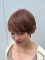 ヘアークリアー せんげん台&nbsp;大人キレイ 小顔マッシュ ピンクベージュ20代30代40代50代