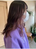 イヤリングピンク