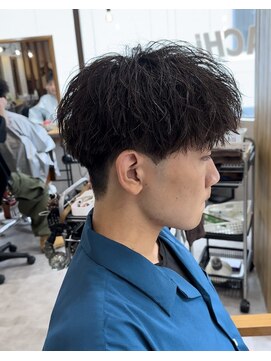 ブリーチ 金沢店(BLEACHi) フェザーマッシュツイストパーマソフトツーブロックコンマヘア